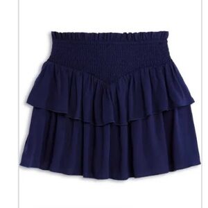Katie J NYC Navy Mini Skirt kids